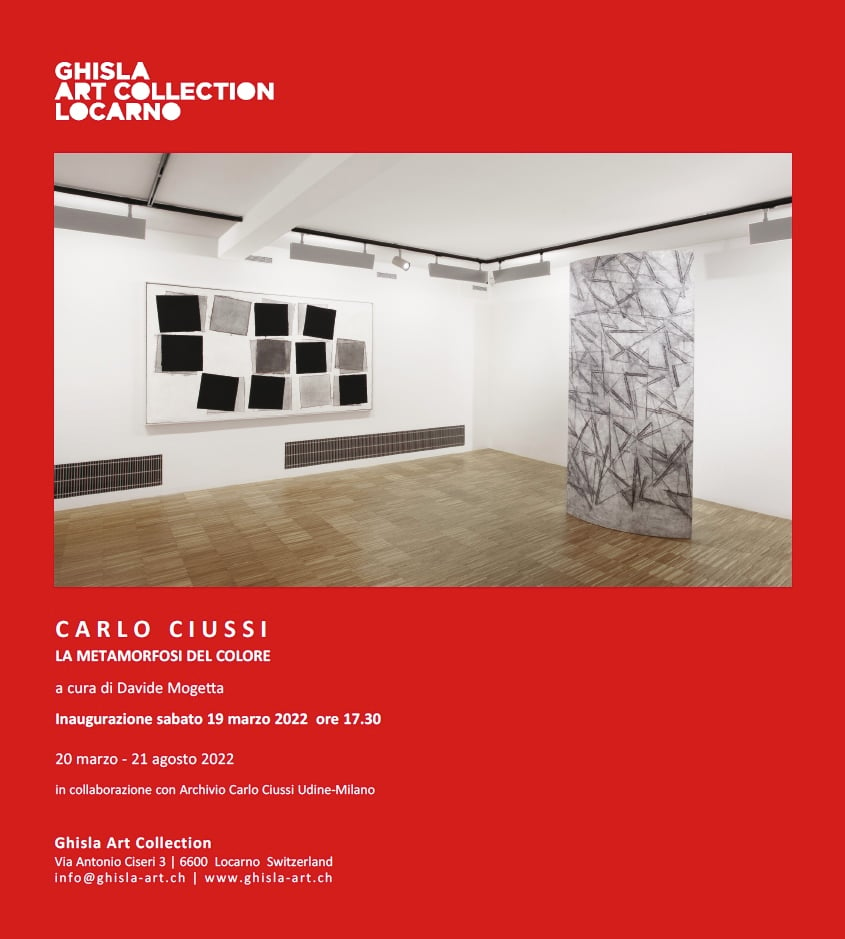 Carlo Ciussi – Le metamorfosi del colore